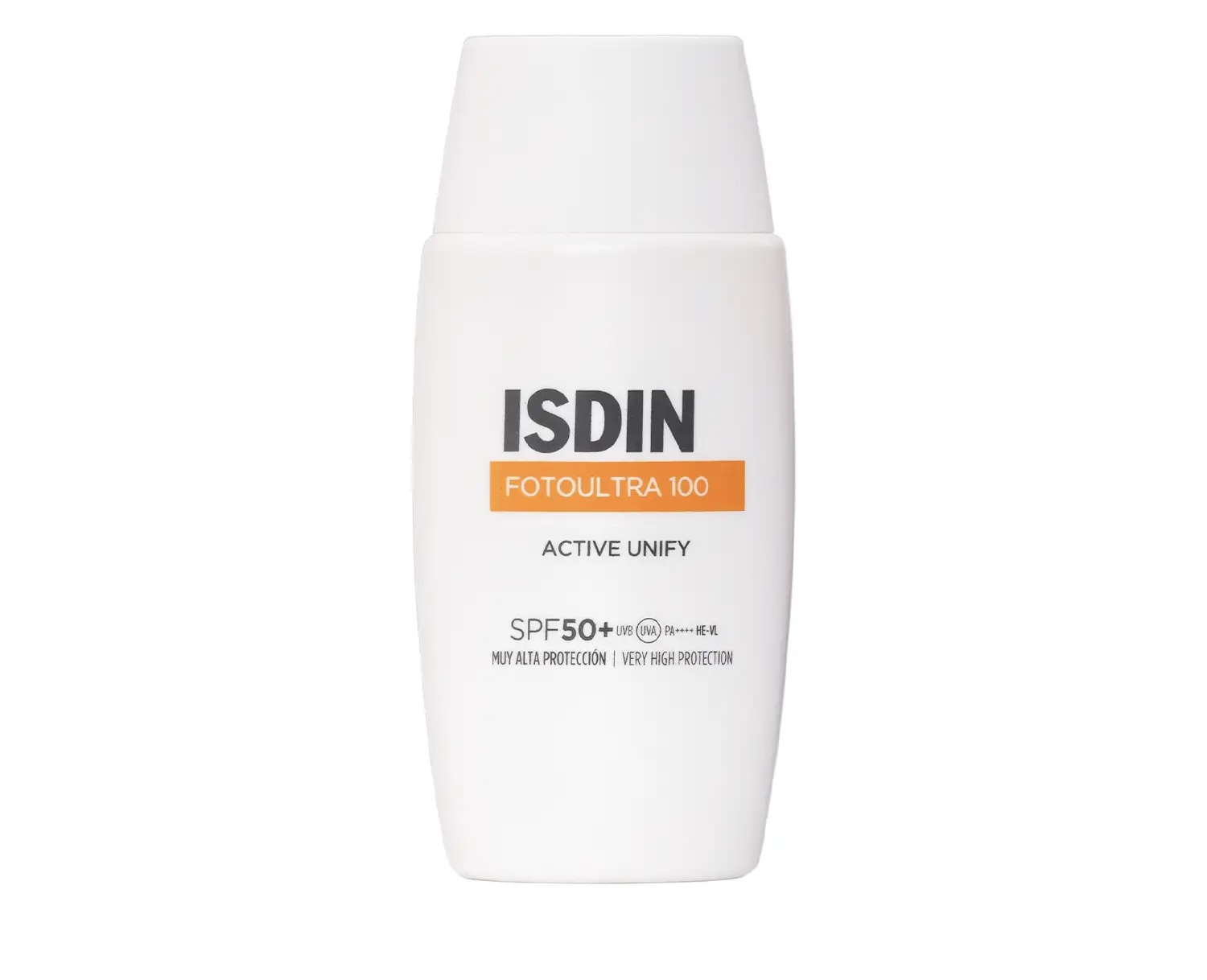 کرم ضدآفتاب بدون رنگ ایزدین SPF50 مدل FOTOULTRA 100 ACTIVE UNIFY ‌مناسب انواع پوست، حجم 50 میلی‌‌لیتر