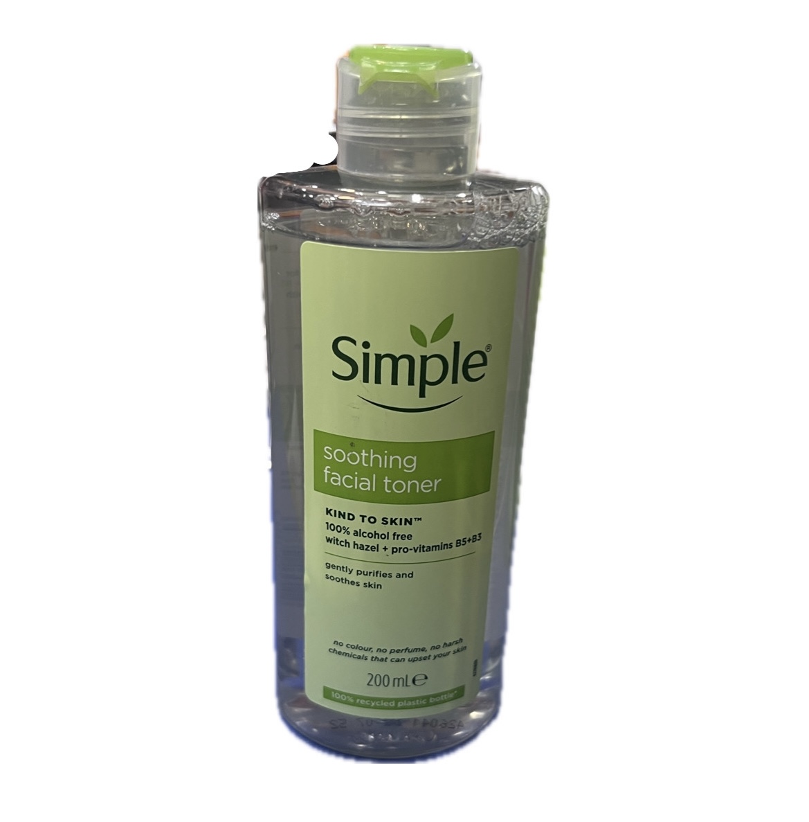 تونر آرامش بخش صورت سیمپل مدل Soothing Facial Toner مناسب انواع پوست حجم 200 میلی لیتر