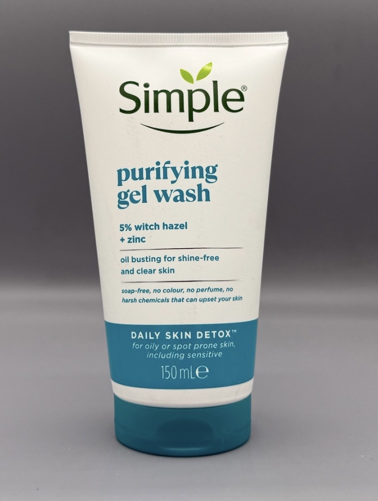 ژل شست‌وشوی صورت سیمپل مدل purifying حجم 150 میلی‌لیتر