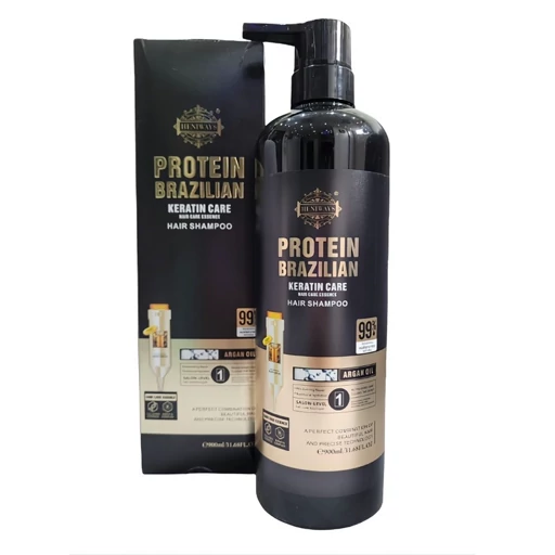 شامپو پروتئین برزیلین protein brazilian حجم ۹۰۰ میلی لیتر