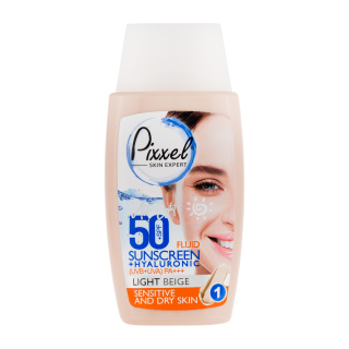کرم ضد آفتاب رنگی مناسب پوست‌های خشک، نرمال و حساس Spf50 حجم 50 میل
