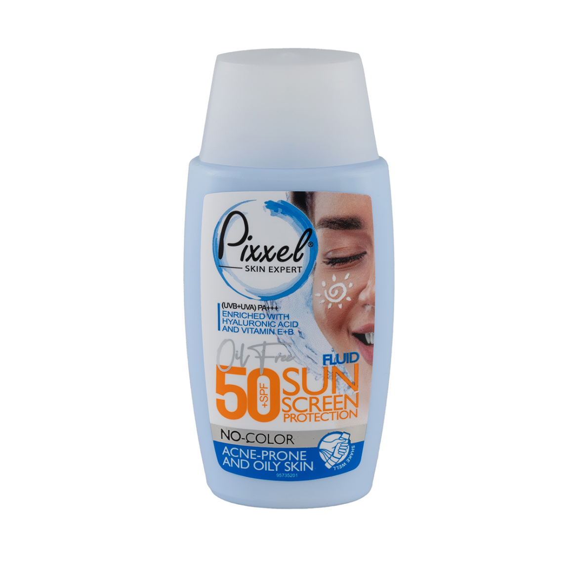 کرم ضد آفتاب بی رنگ پیکسل مدل Oily Acne Prone Skin با SPF50 مناسب پوست چرب حجم 50 میلی لیتر