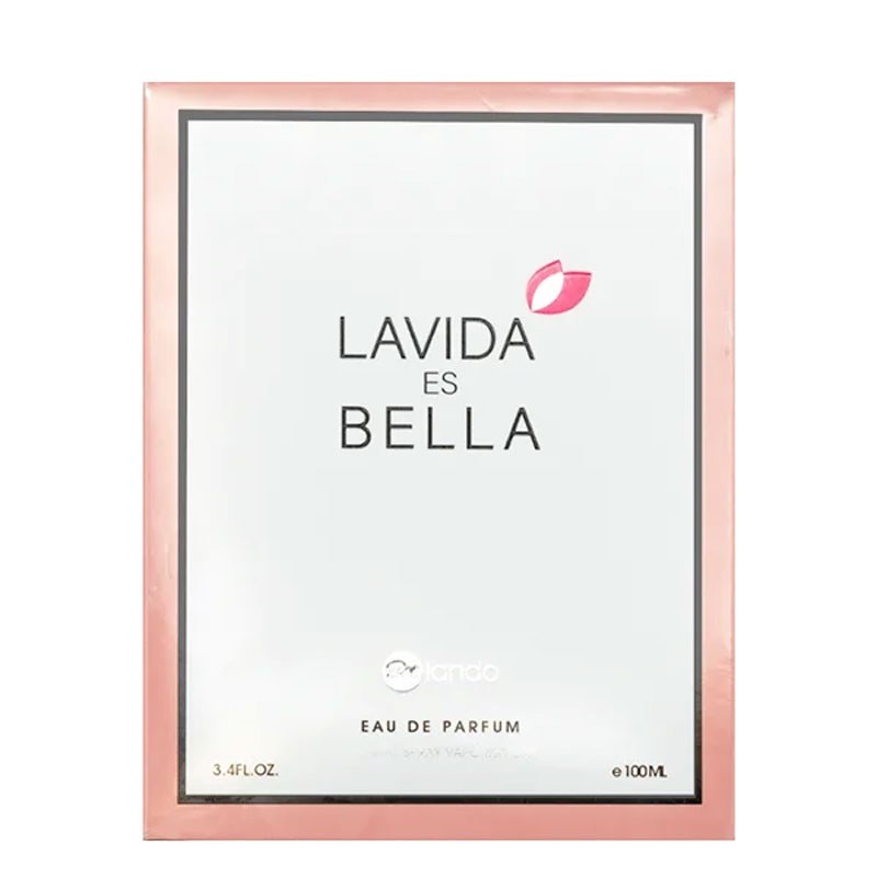 عطر زنانه بایلندو مدل لاویدا اس بلا lavida es bella حجم 100 میلی لیتر