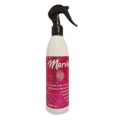 اسپری حالت دهنده و محافظ موی فر مارول Marvel For Natural Curl Coils & Waves 350Ml