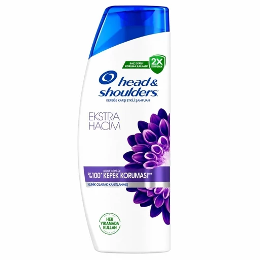 شامپو ضد شوره مو هد اند شولدرز Head and Shoulders مدل Ekstra Hacim حجم 330 میلی لیتر