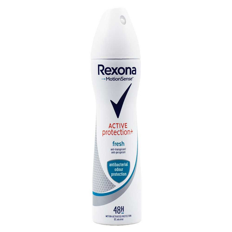 اسپری ضد تعریق زنانه رکسونا مدل حجم 200 میلی لیتر Active protection