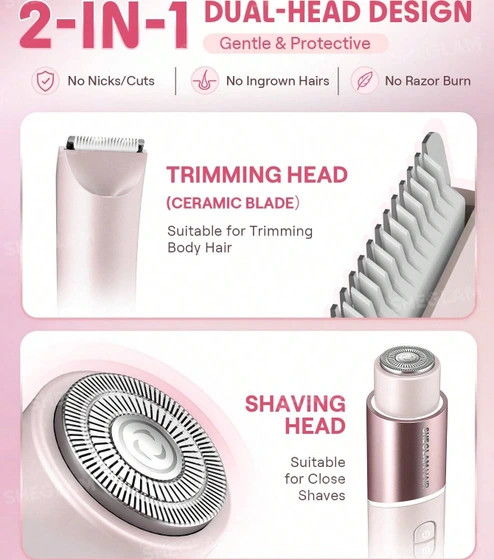 دستگاه شیور صورت و بدن شیگلم SHEGLAM