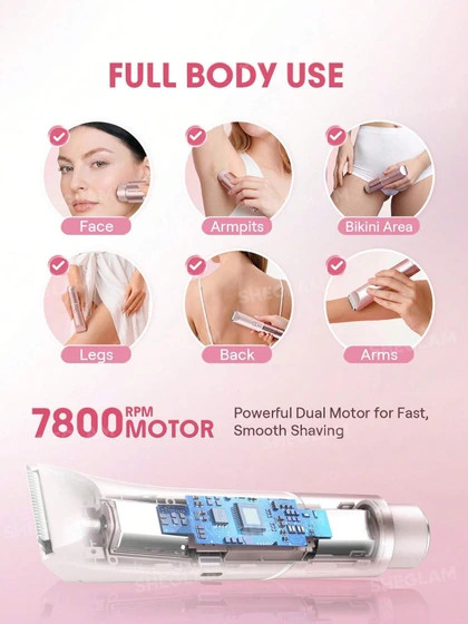 دستگاه شیور صورت و بدن شیگلم SHEGLAM