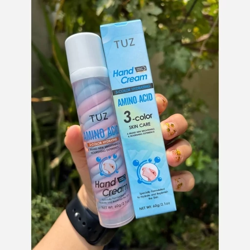 کرم دست روشن کننده و ضد لک آمینو اسید مارشمالو برند TUZ