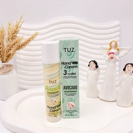 کرم دست روشن کننده و ابرسان اواکادوو مارشمالو برند TUZ