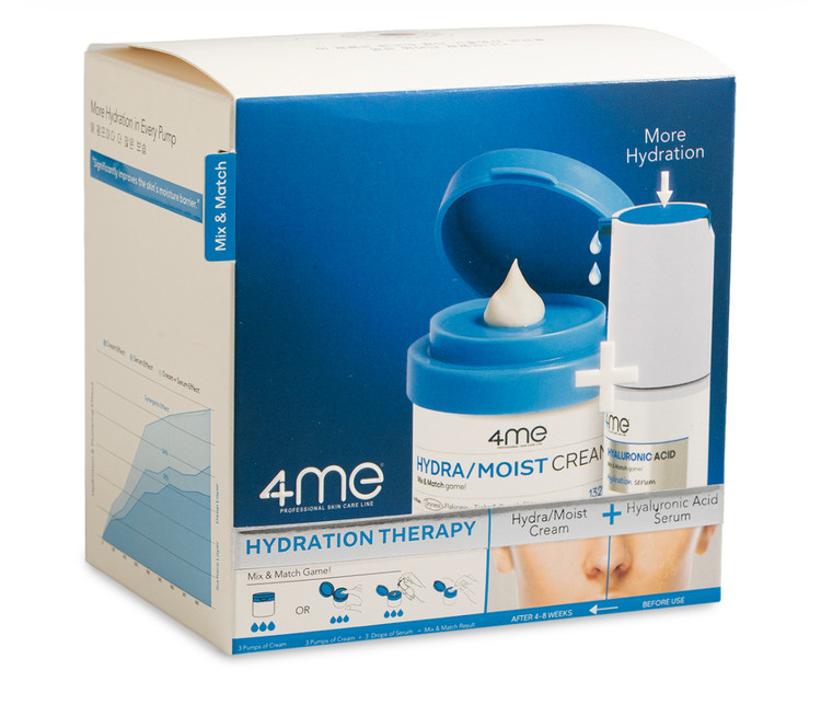 کرم آبرسان صورت فورمی مدل Hydration Therapy مناسب برای انواع پوست حجم 50 میلیلیتر به همراه سرم آبرسان صورت فورمی مدل Hyaluronic Acid مناسب برای انواع پوست حجم 30 میلیلیتر