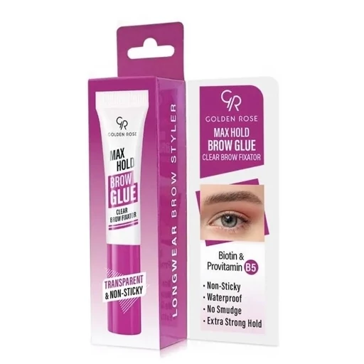 چسب ابرو (ژل ابرو) گلدن رز Golden Rose مدل Max Hold Brow Glue