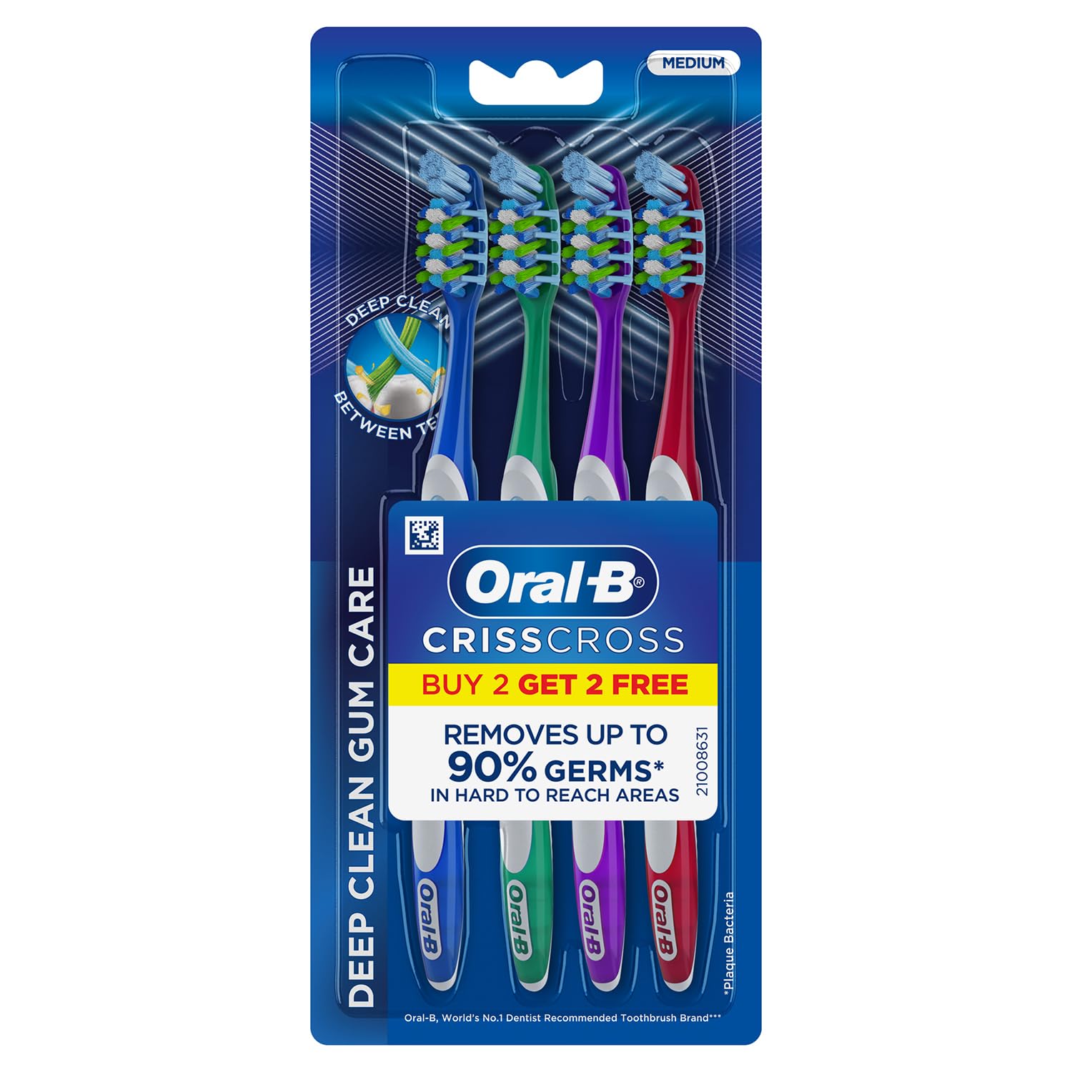 پک مسواک Oral-B مدل مدیوم