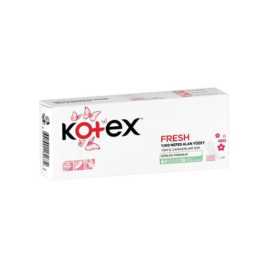 پد روزانه کوتکس مدل FRESH بسته ۱۸ عددی