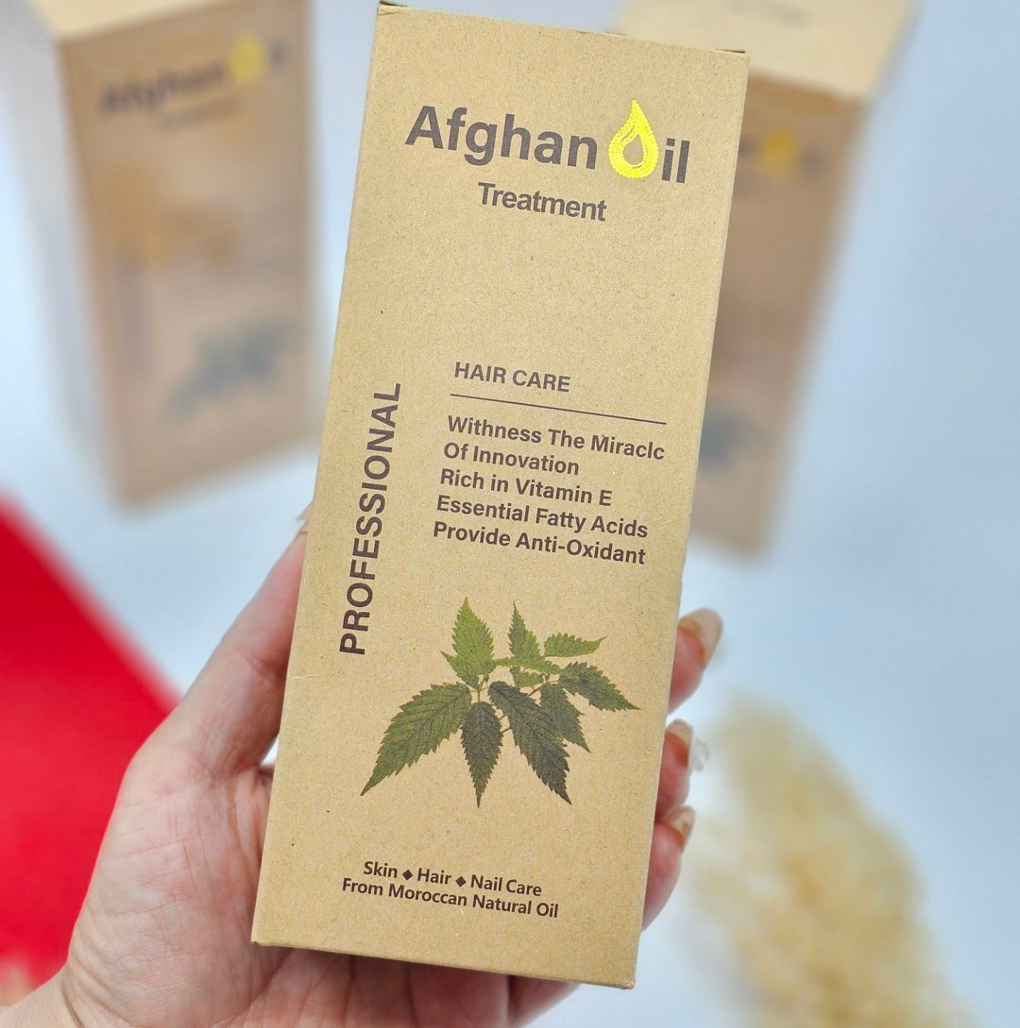 روغن مو افغان آرگان مراکشی اصلی ( مناسب مو ، پوست و ناخن )