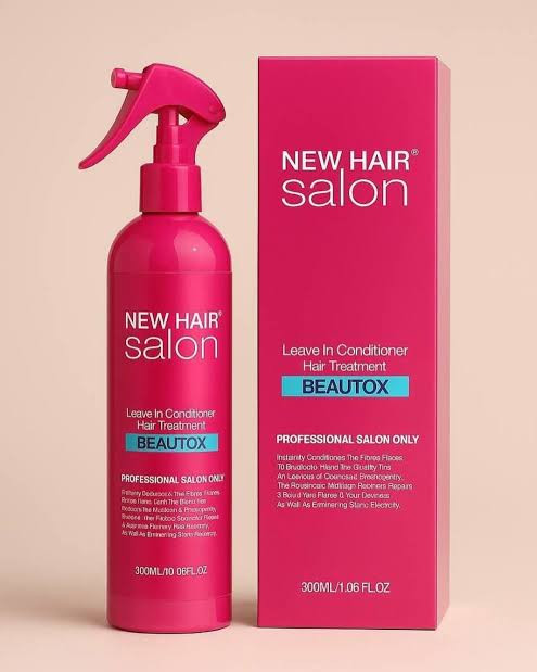 اسپری نرم کننده فوری مو برند نیو هیر سالن New Hair Salon با ماندگاری بالا حجم 300 میلی لیتر