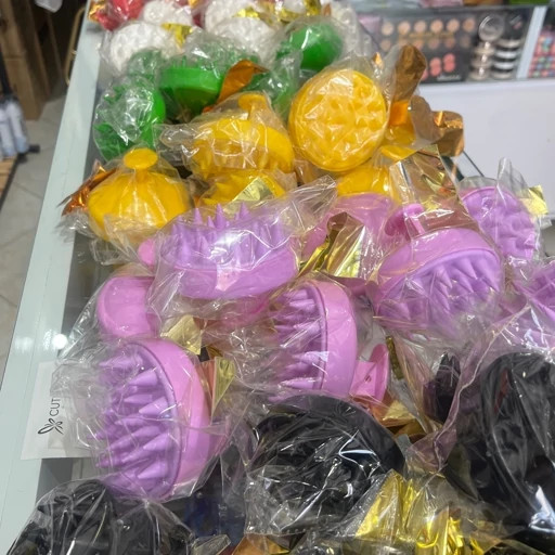ماساژور سر و سرشور سیلیکونی