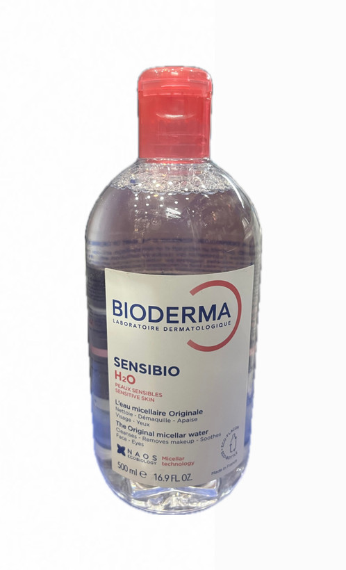 میسلار واتر Sensibio H2O بایودرما حجم ۵۰۰ میلی لیتر